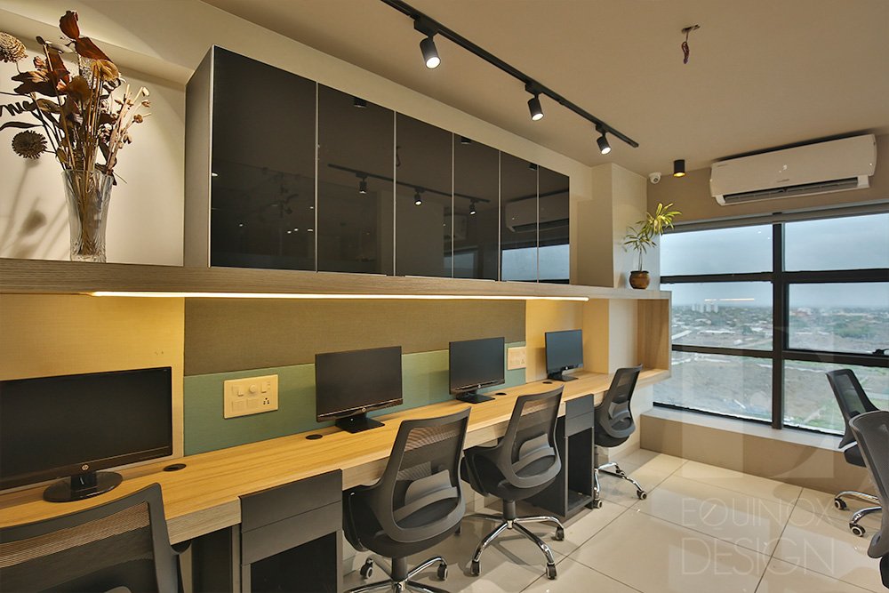 The Spire 1003 Office / Workspace Equinox Design | Architect & Interior Design by Ar. Naisargi Dave Zankar in Rajkot, Gujarat, India The Spire 1003 Office / Workspace Equinox Design | Architect & Interior Design by Ar. Naisargi Dave Zankar in Rajkot, Gujarat, India