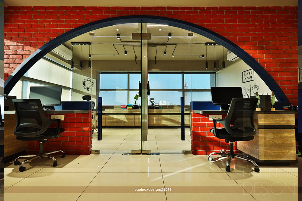 The Spire 803 Office / Workspace Equinox Design | Architect & Interior Design by Ar. Naisargi Dave Zankar in Rajkot, Gujarat, India The Spire 803 Office / Workspace Equinox Design | Architect & Interior Design by Ar. Naisargi Dave Zankar in Rajkot, Gujarat, India