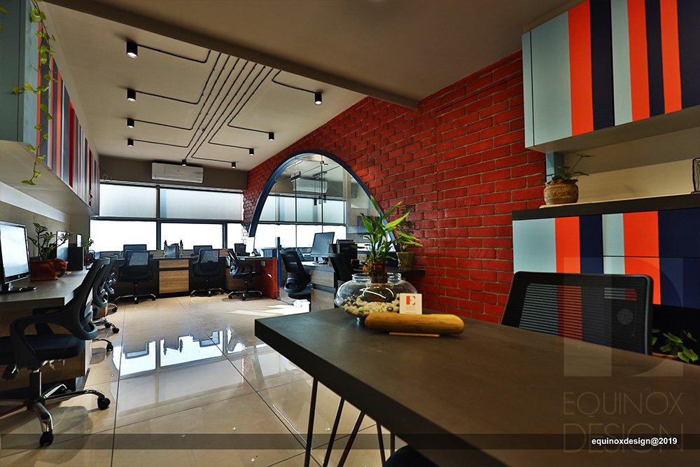 The Spire 803 Office / Workspace Equinox Design | Architect & Interior Design by Ar. Naisargi Dave Zankar in Rajkot, Gujarat, India The Spire 803 Office / Workspace Equinox Design | Architect & Interior Design by Ar. Naisargi Dave Zankar in Rajkot, Gujarat, India