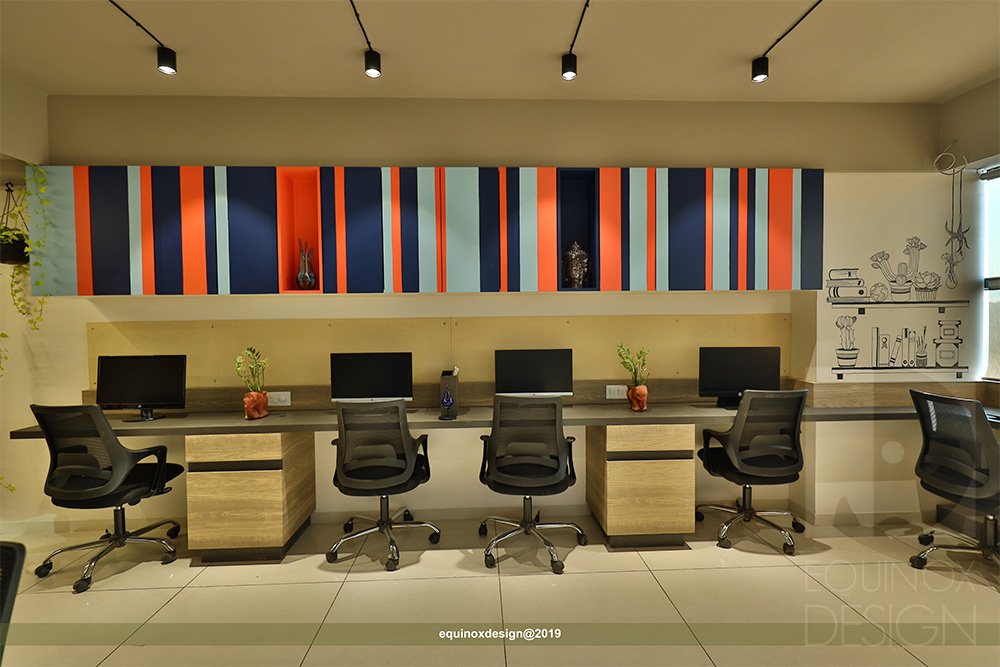 The Spire 803 Office / Workspace Equinox Design | Architect & Interior Design by Ar. Naisargi Dave Zankar in Rajkot, Gujarat, India The Spire 803 Office / Workspace Equinox Design | Architect & Interior Design by Ar. Naisargi Dave Zankar in Rajkot, Gujarat, India