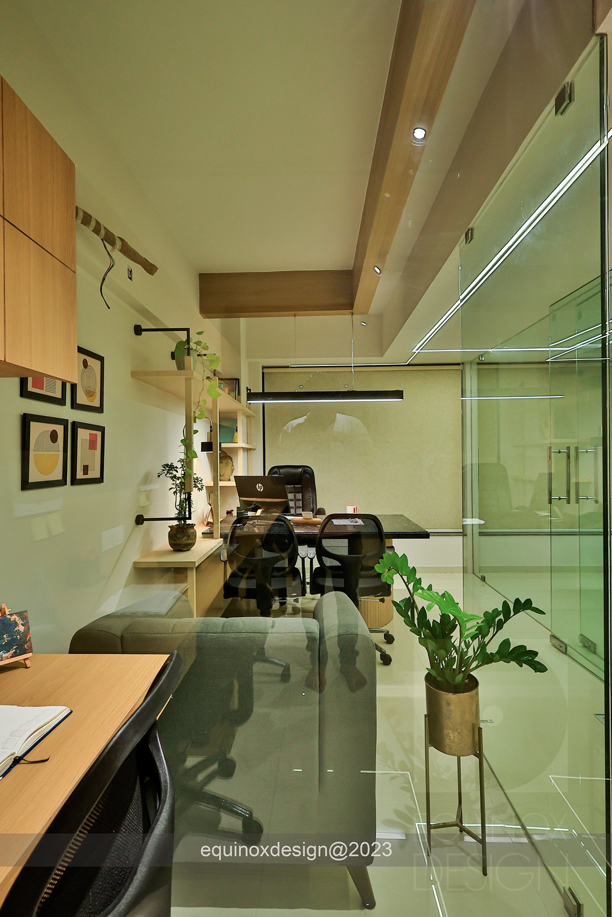 The Spire 803 Office / Workspace Equinox Design | Architect & Interior Design by Ar. Naisargi Dave Zankar in Rajkot, Gujarat, India The Spire 803 Office / Workspace Equinox Design | Architect & Interior Design by Ar. Naisargi Dave Zankar in Rajkot, Gujarat, India