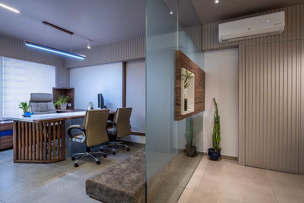 Bliss Office / Workspace Equinox Design | Architect & Interior Design by Ar. Naisargi Dave Zankar in Rajkot, Gujarat, India Bliss Office / Workspace Equinox Design | Architect & Interior Design by Ar. Naisargi Dave Zankar in Rajkot, Gujarat, India