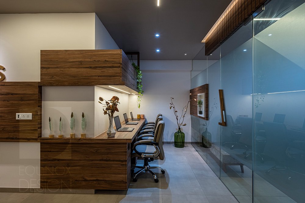 Bliss Office / Workspace Equinox Design | Architect & Interior Design by Ar. Naisargi Dave Zankar in Rajkot, Gujarat, India Bliss Office / Workspace Equinox Design | Architect & Interior Design by Ar. Naisargi Dave Zankar in Rajkot, Gujarat, India