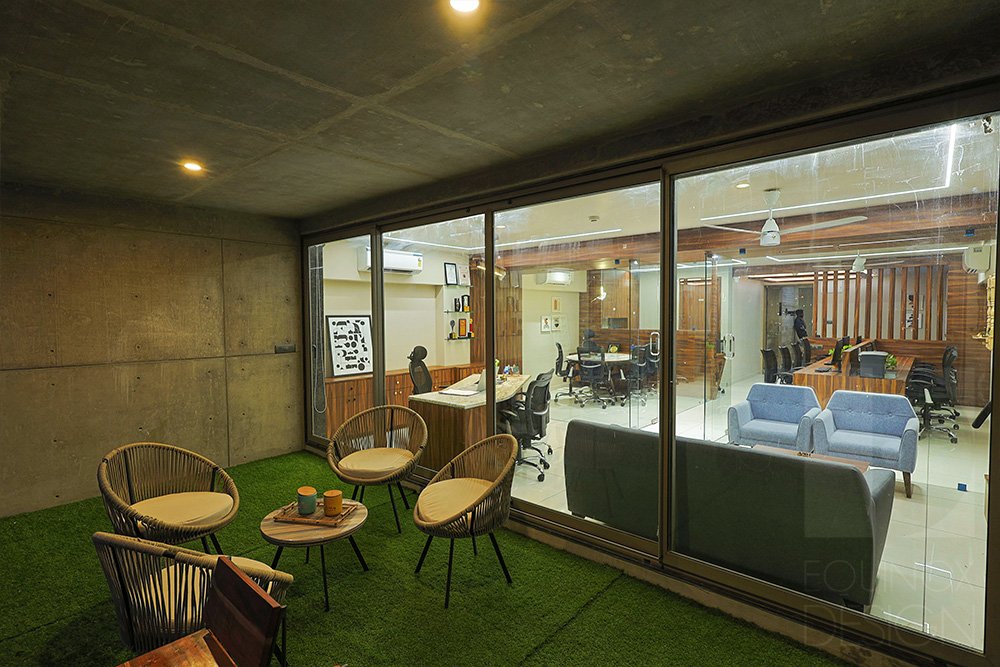 Foursun Office / Workspace Equinox Design | Architect & Interior Design by Ar. Naisargi Dave Zankar in Rajkot, Gujarat, India Foursun Office / Workspace Equinox Design | Architect & Interior Design by Ar. Naisargi Dave Zankar in Rajkot, Gujarat, India