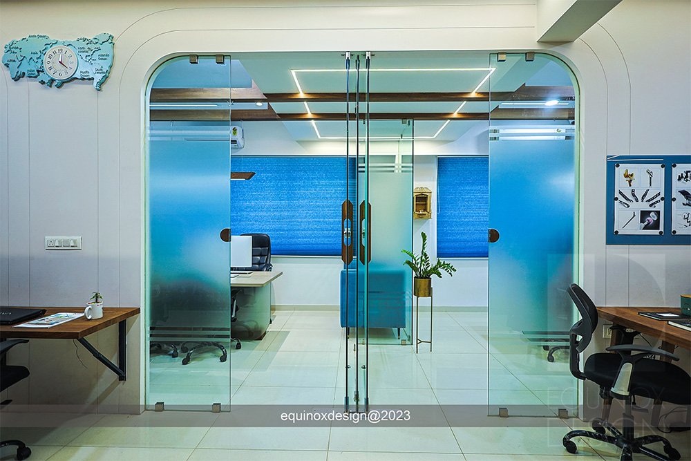 Star Enterprise Office / Workspace Equinox Design | Architect & Interior Design by Ar. Naisargi Dave Zankar in Rajkot, Gujarat, India Star Enterprise Office / Workspace Equinox Design | Architect & Interior Design by Ar. Naisargi Dave Zankar in Rajkot, Gujarat, India